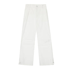 Retro Drawstring Paratrooper Casual Pants Men
