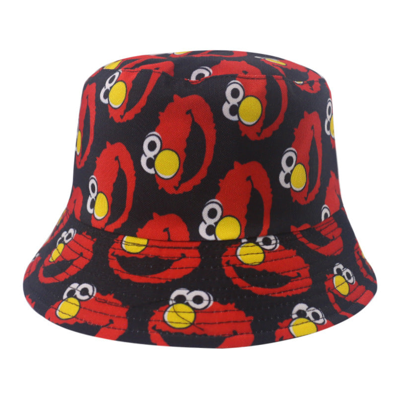 Cute Cartoon Men And Women Fisherman Hat Spring And Summer Sunshade Beach Hat