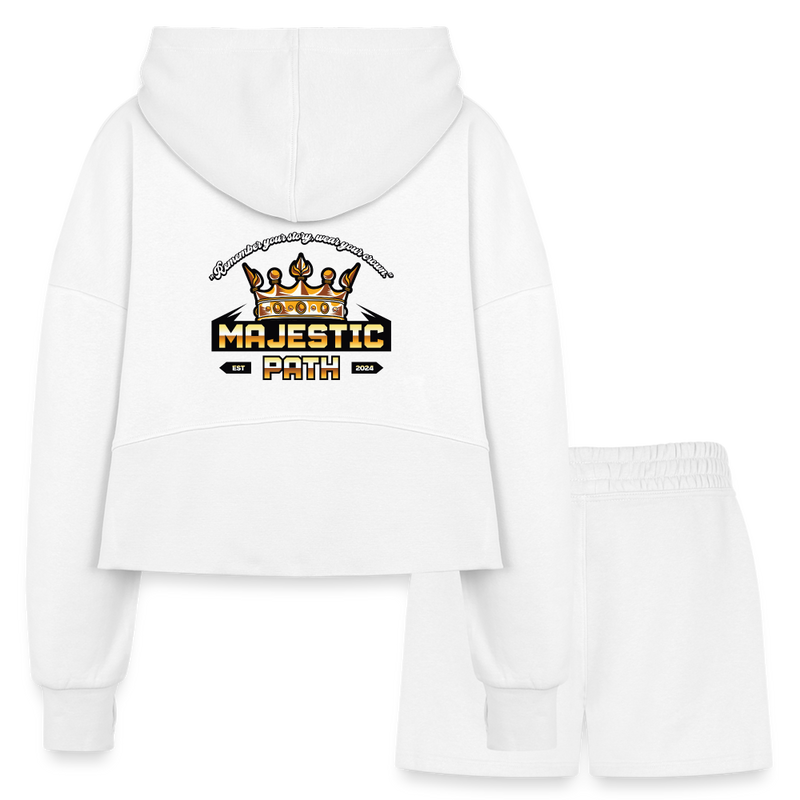 cropped hoodie