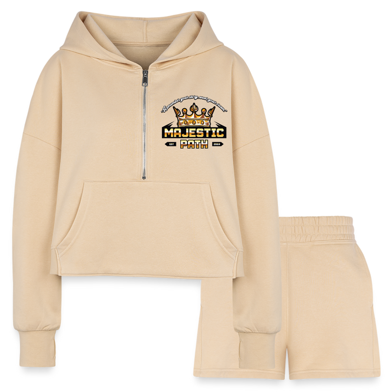 cropped hoodie