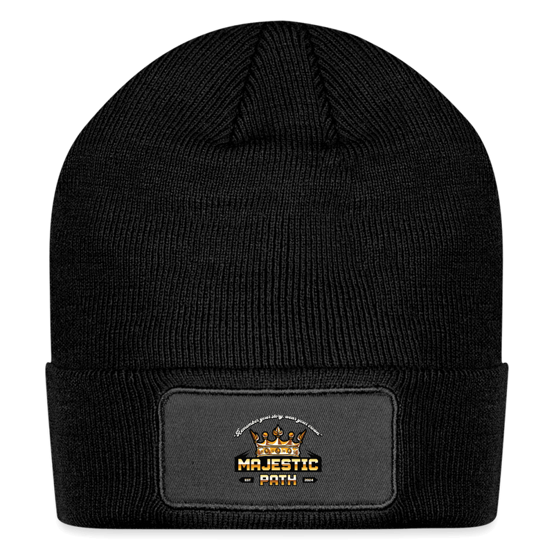 patch beanie
