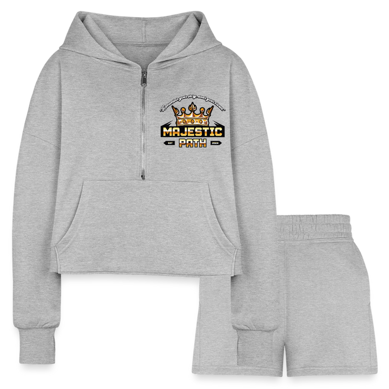cropped hoodie
