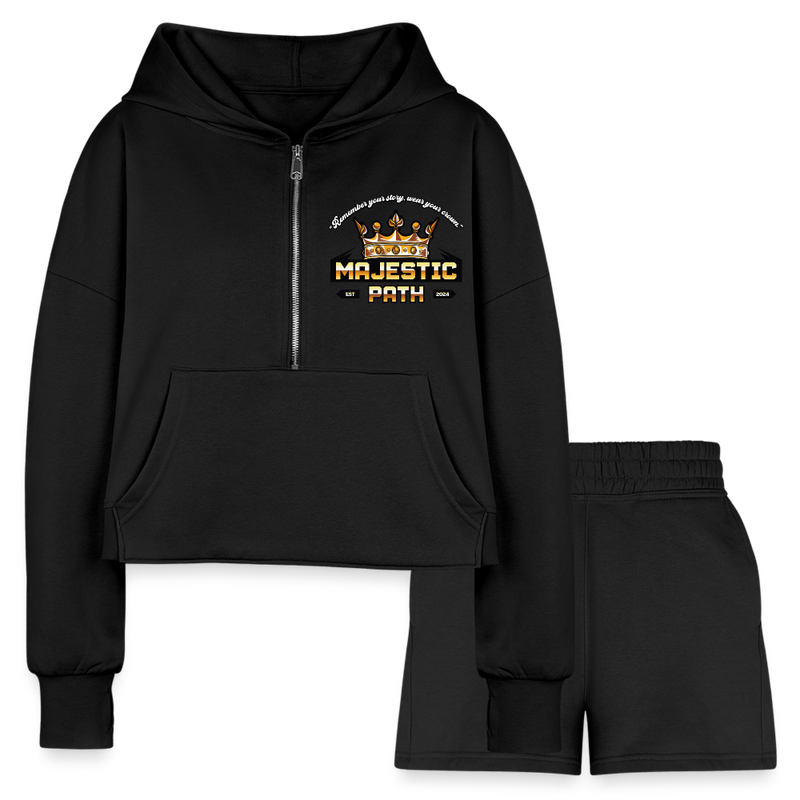 cropped hoodie