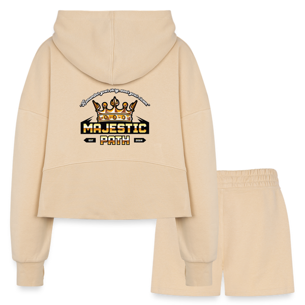 cropped hoodie