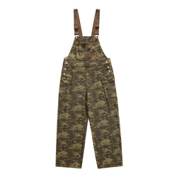 Fashion Camouflage Workwear Suspender Pants Men