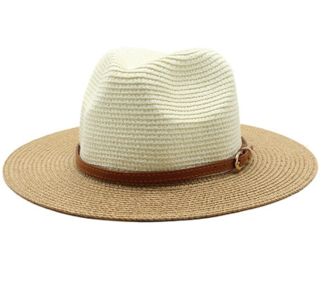 Spring And Summer Men And Women British Style Outdoor Travel Protection Big Brim Sun Hat