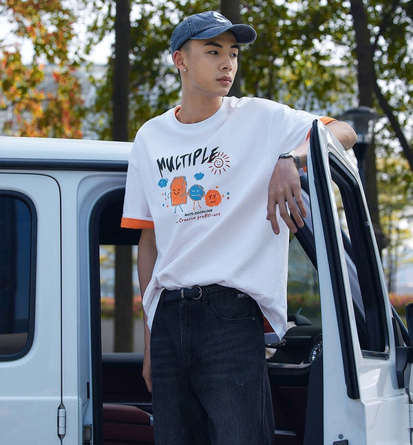 Men's Round Neck Short Sleeve T-shirt