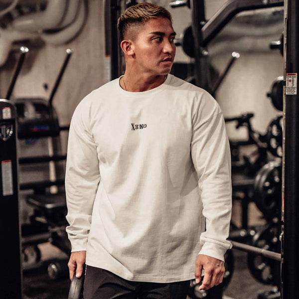 Sports Long Sleeve Fitness Training T-shirt Top Casual Shirt For Men