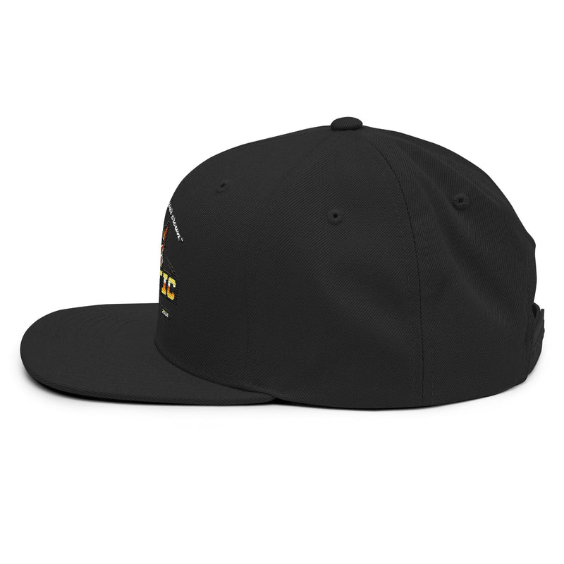 Top Black Snapback Hat 