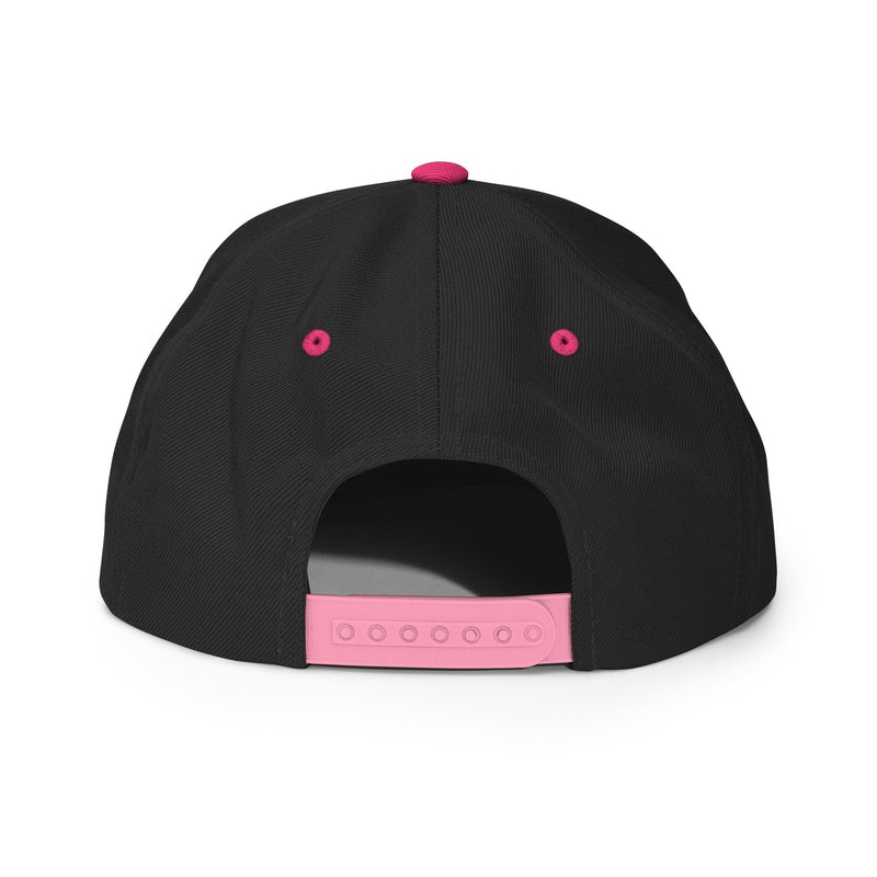 Top Black Snapback Hat 