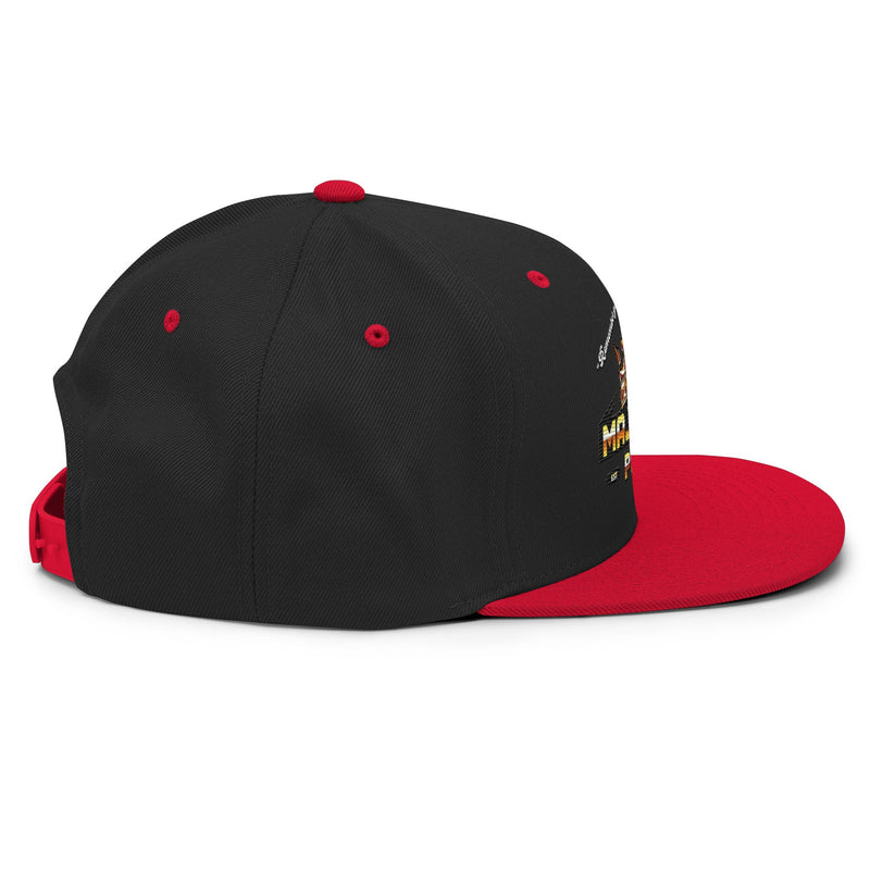Top Black Snapback Hat 