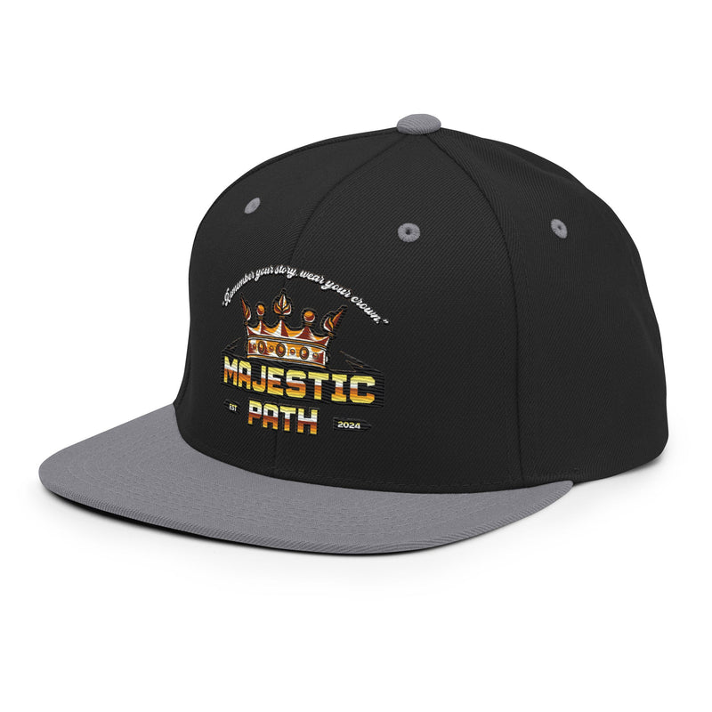 Top Black Snapback Hat 