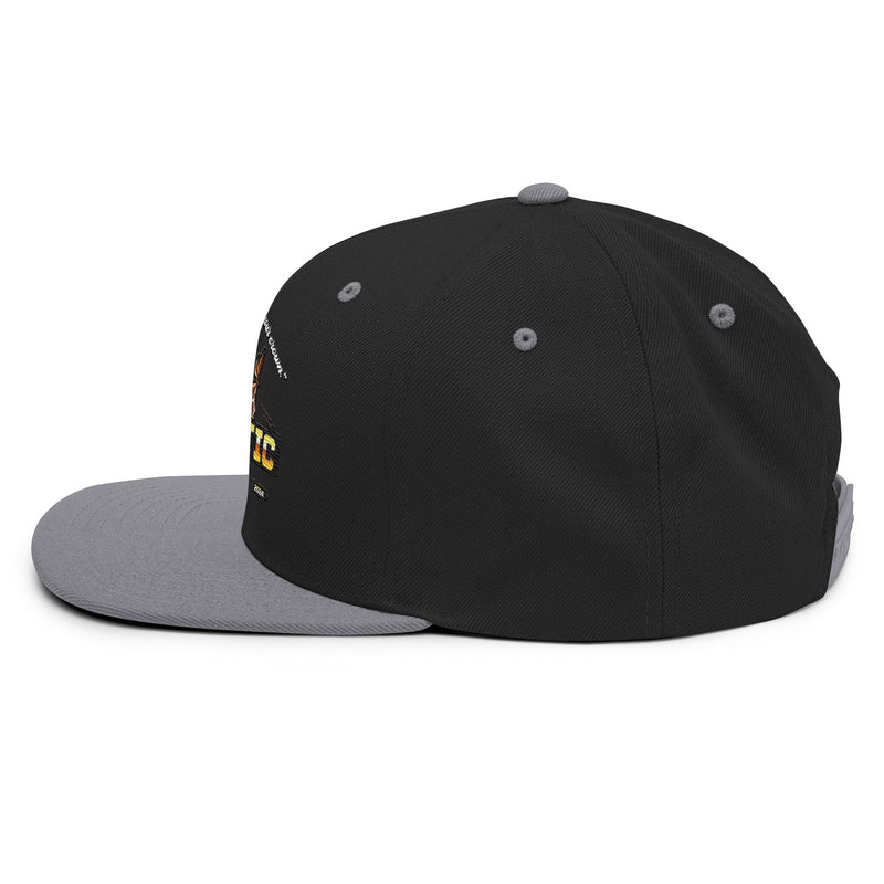  black snapback hat​
