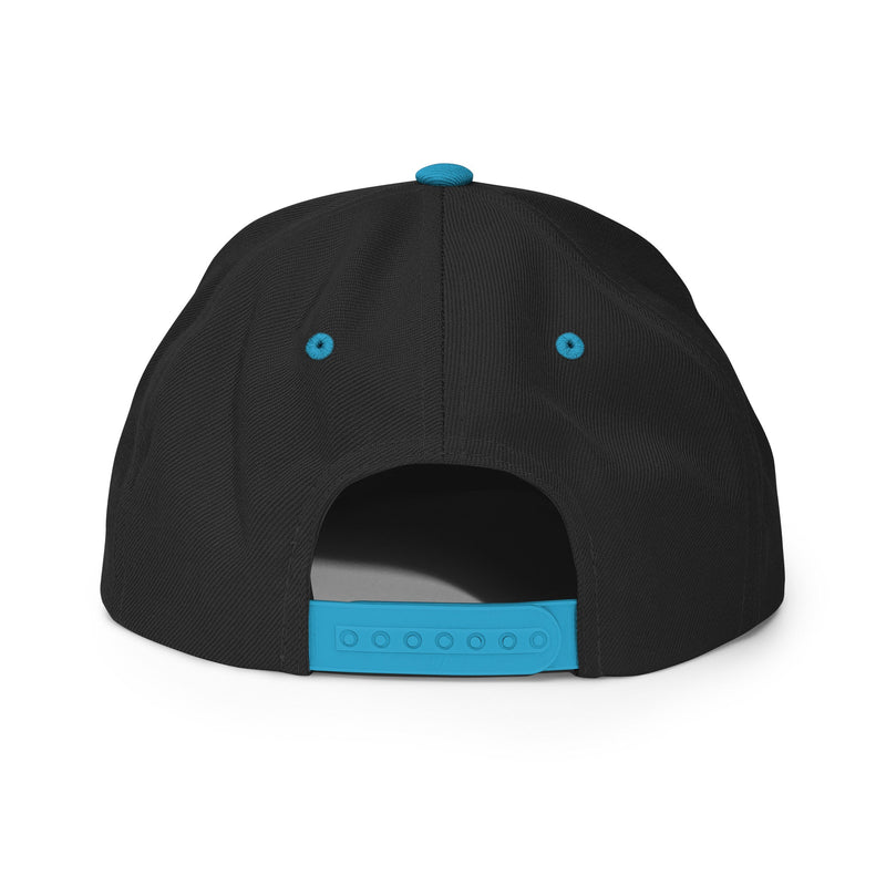 Top Black Snapback Hat 