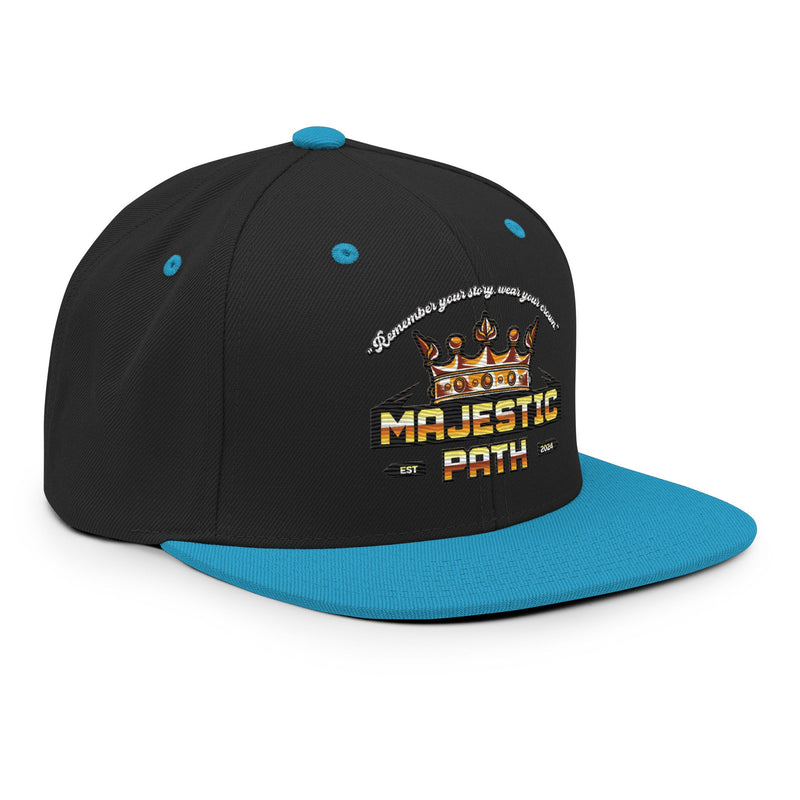 Top Black Snapback Hat 