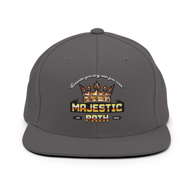 black snapback hat​