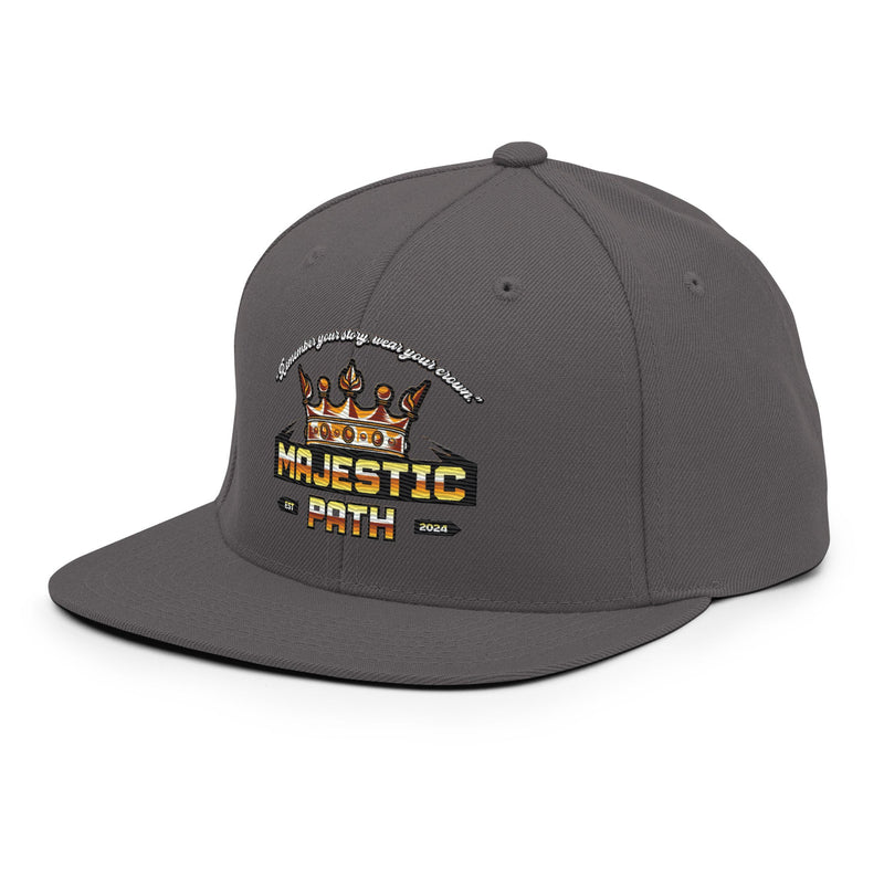 black snapback hat​