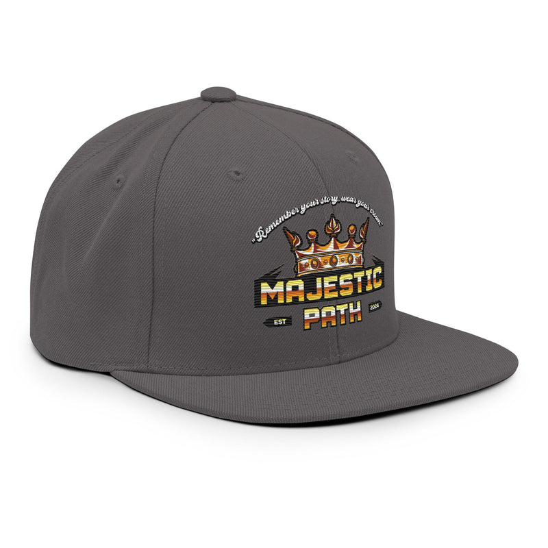 black snapback hat​