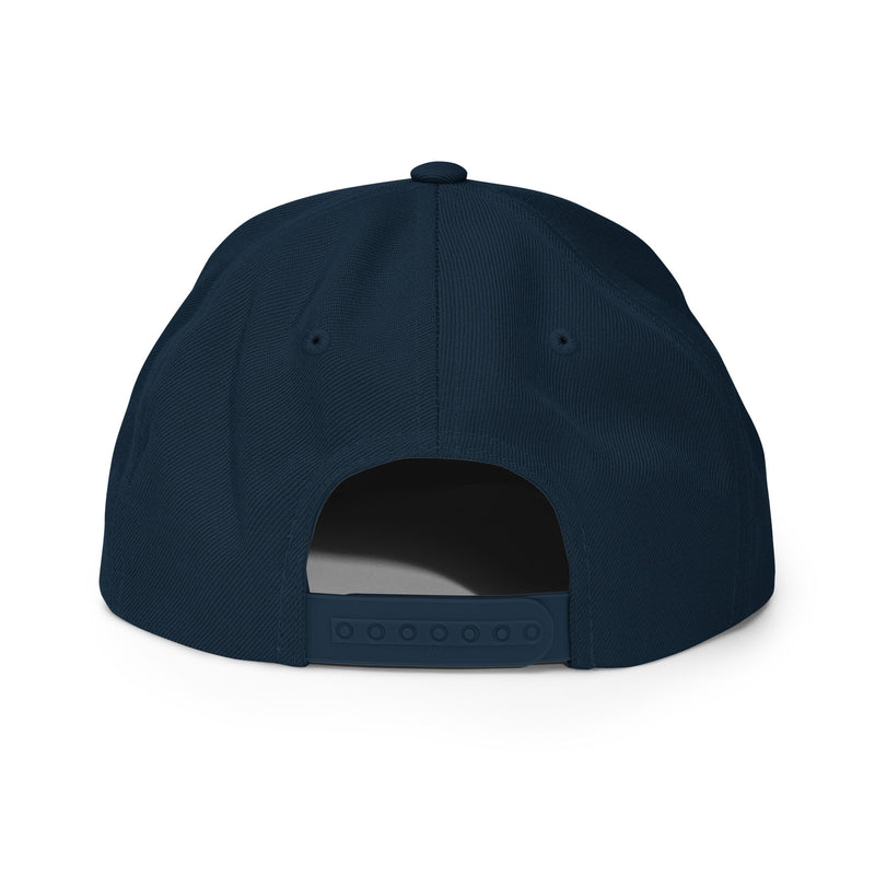 Top Black Snapback Hat 