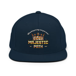 Top Black Snapback Hat 