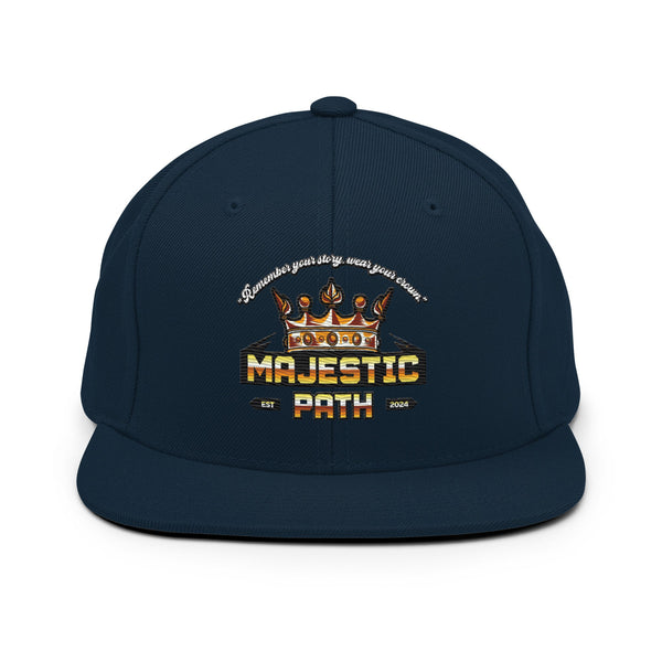 Top Black Snapback Hat 