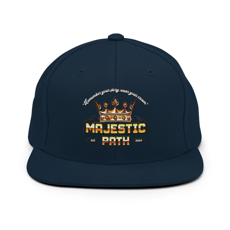 Top Black Snapback Hat 