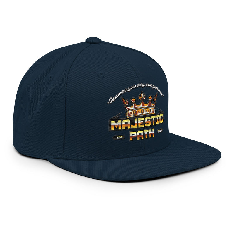 Top Black Snapback Hat 