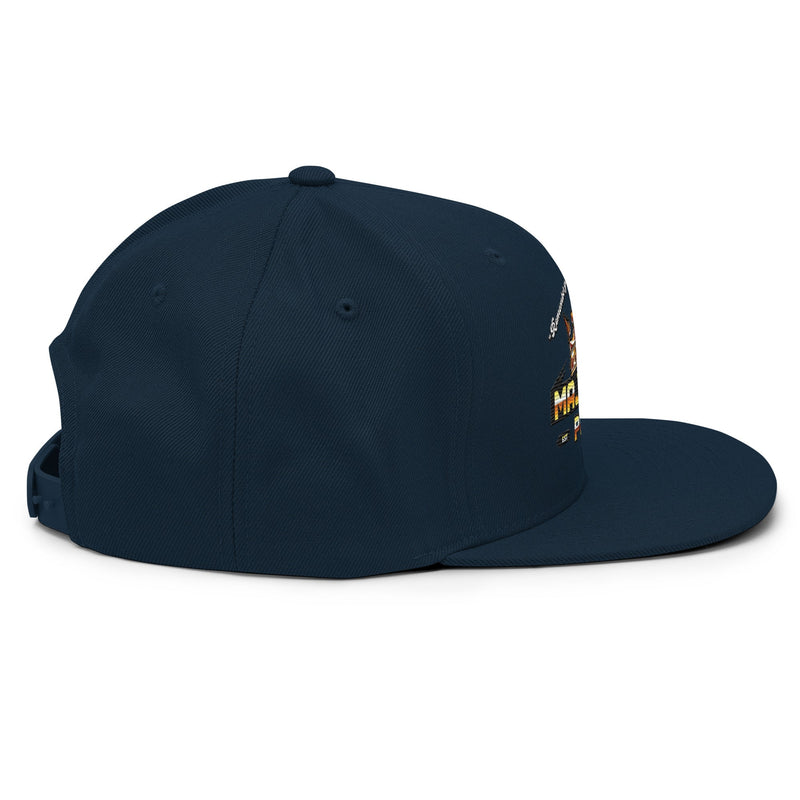 Top Black Snapback Hat 