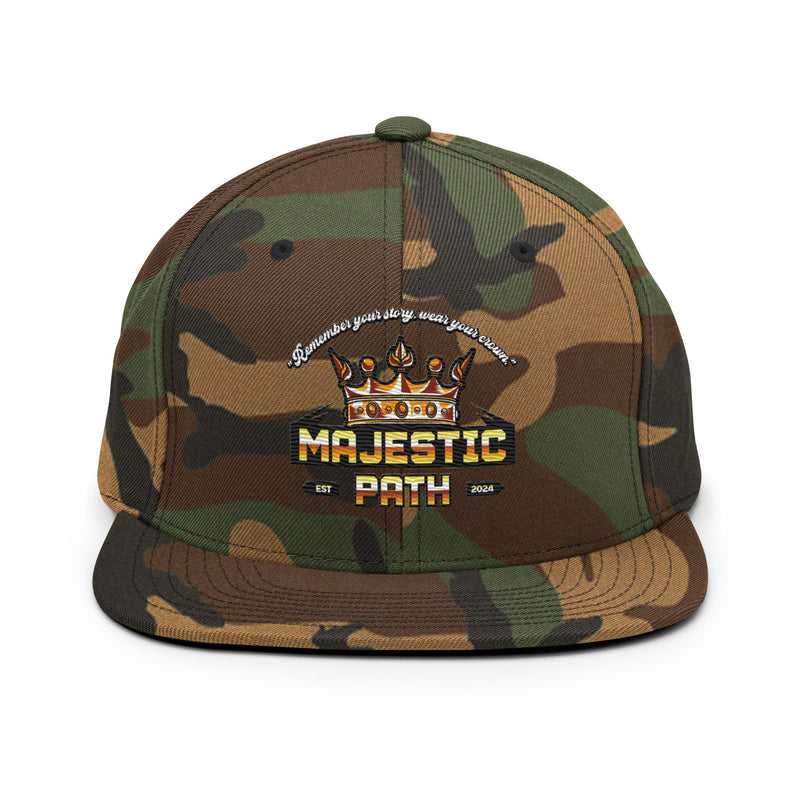  black snapback hat​