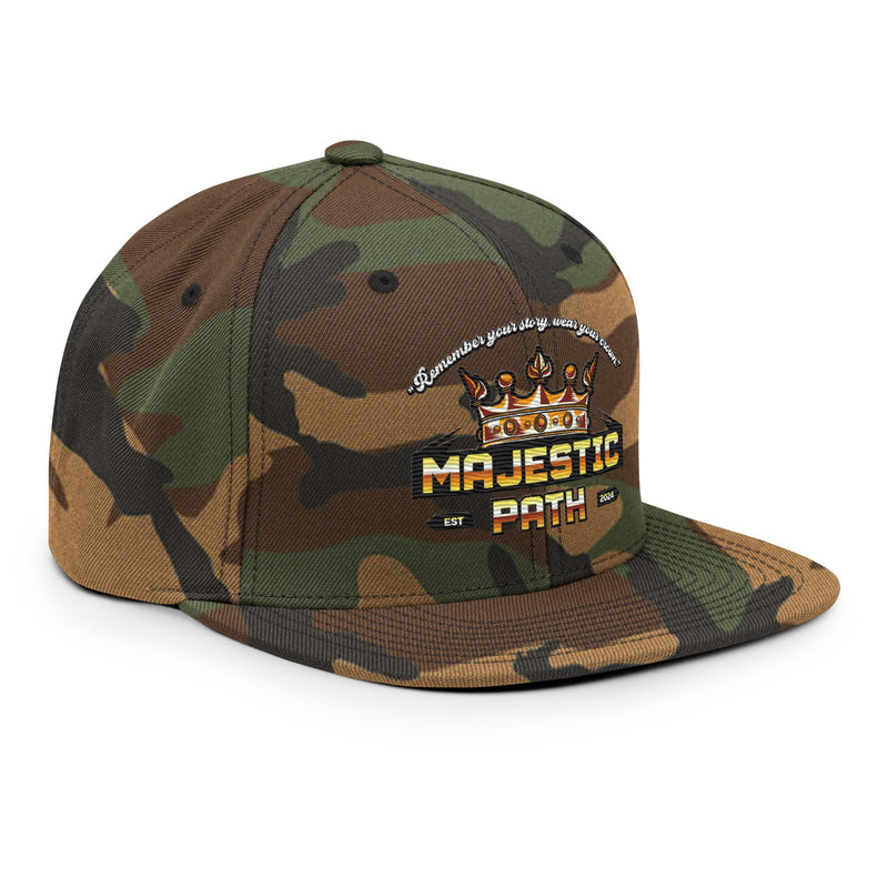 black snapback hat​