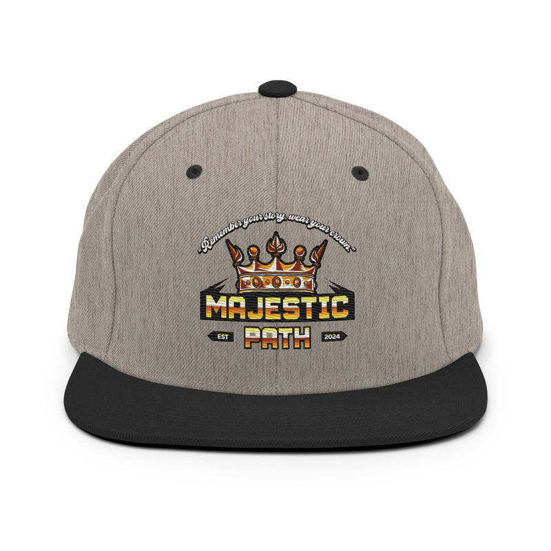 black snapback hat​