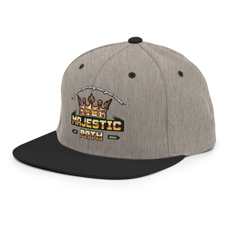 black snapback hat​
