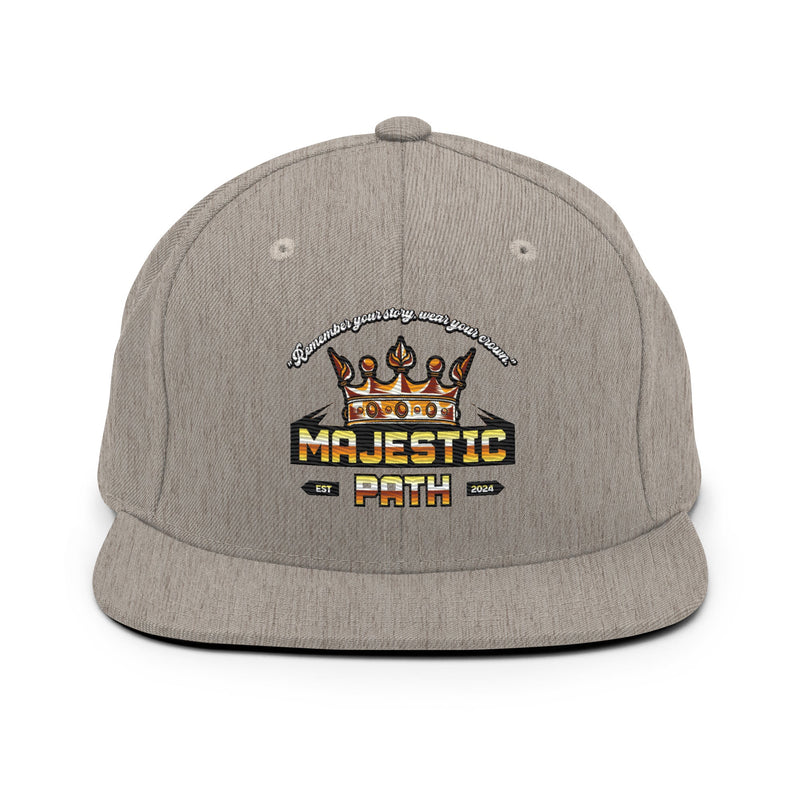 black snapback hat​