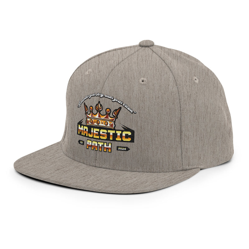 black snapback hat​