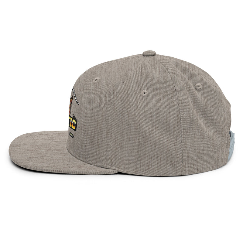 black snapback hat​