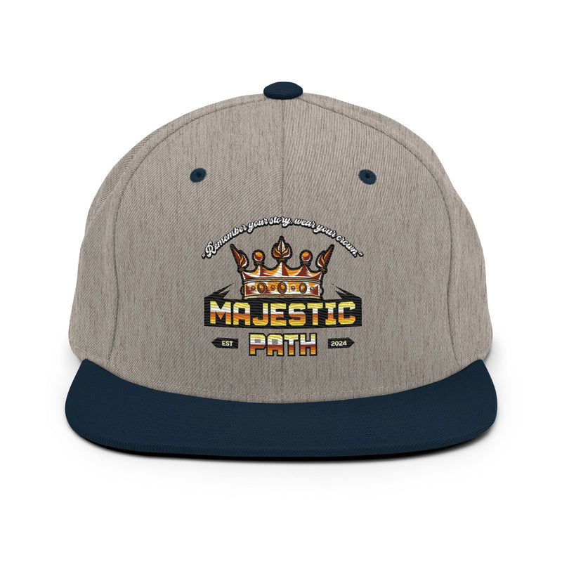 black snapback hat​