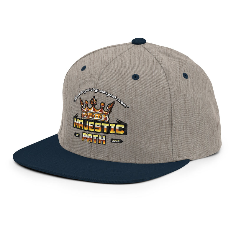 black snapback hat​