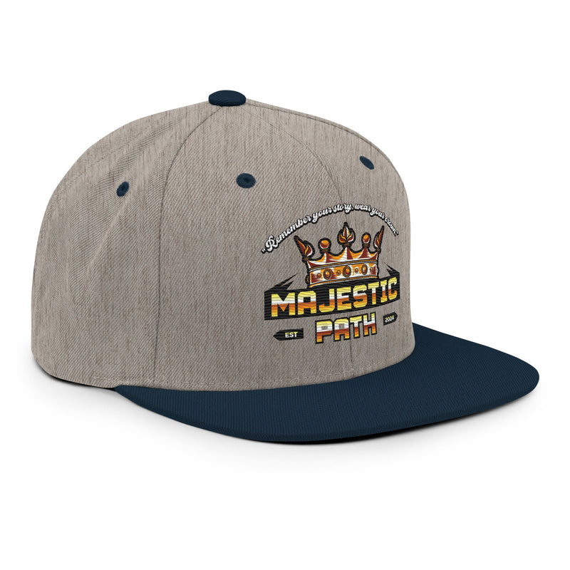 black snapback hat​