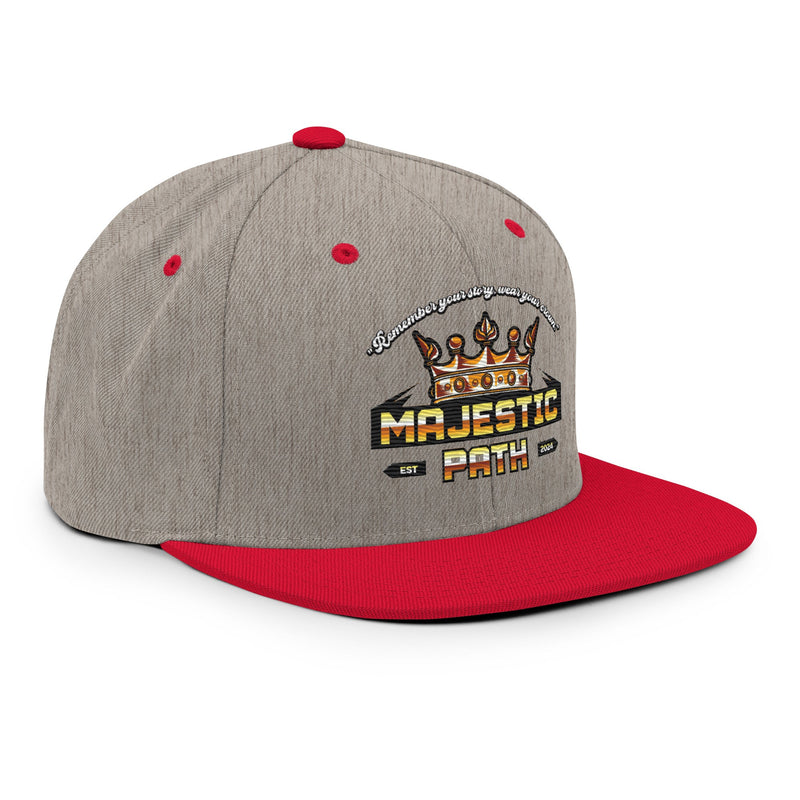 black snapback hat​