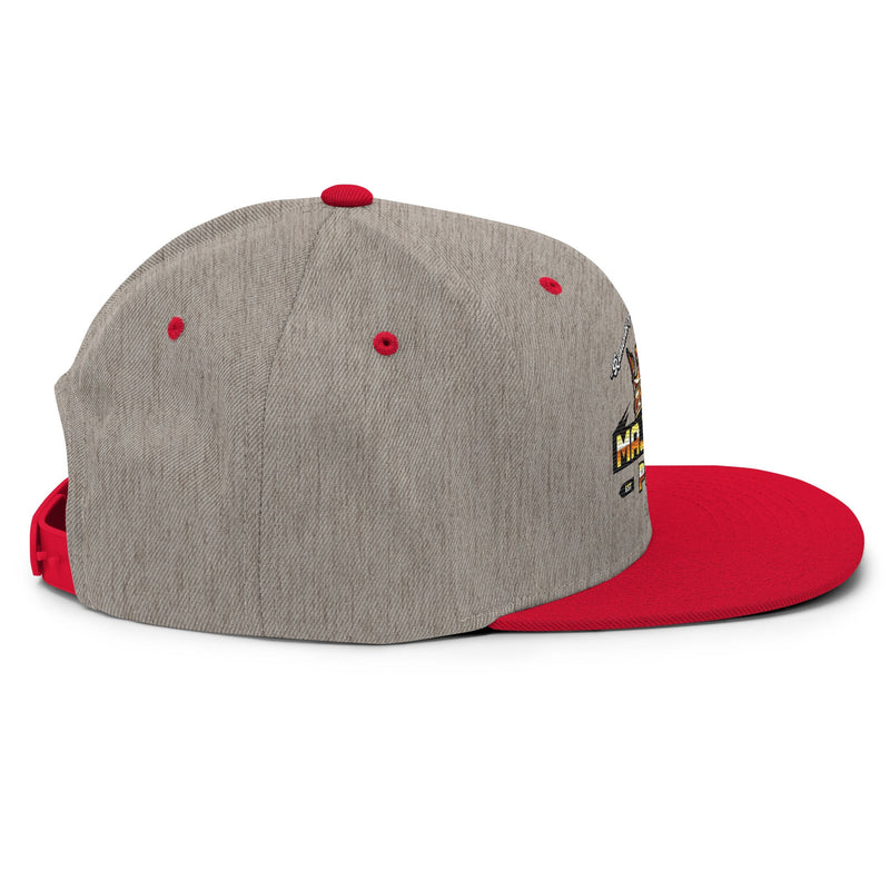 black snapback hat​