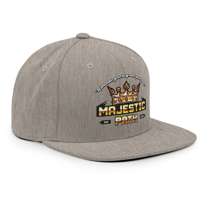 black snapback hat​