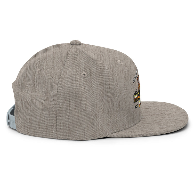 black snapback hat​