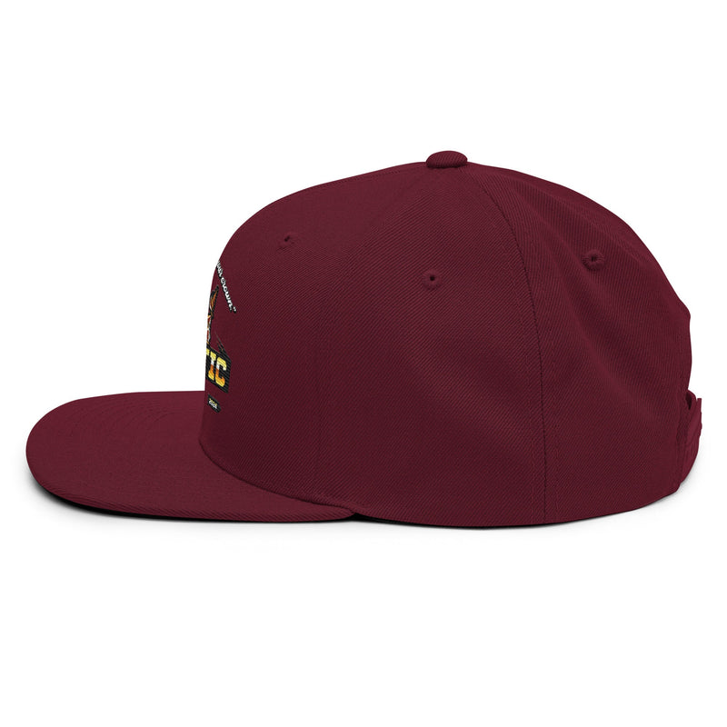  black snapback hat​