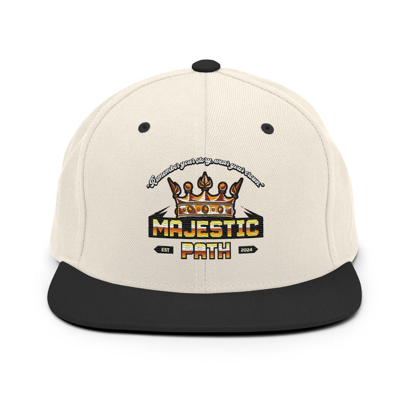 black snapback hat​