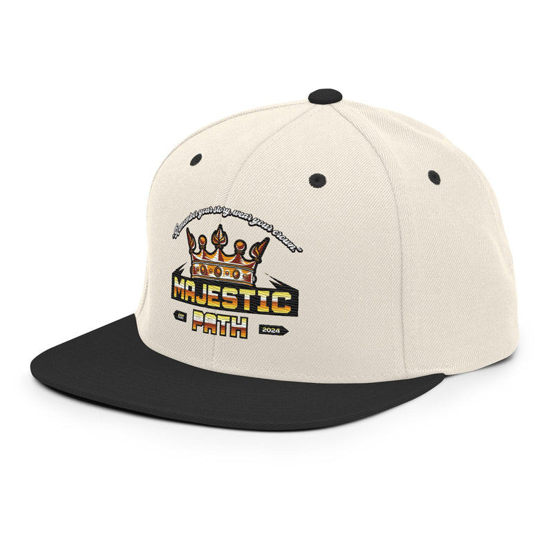 black snapback hat​