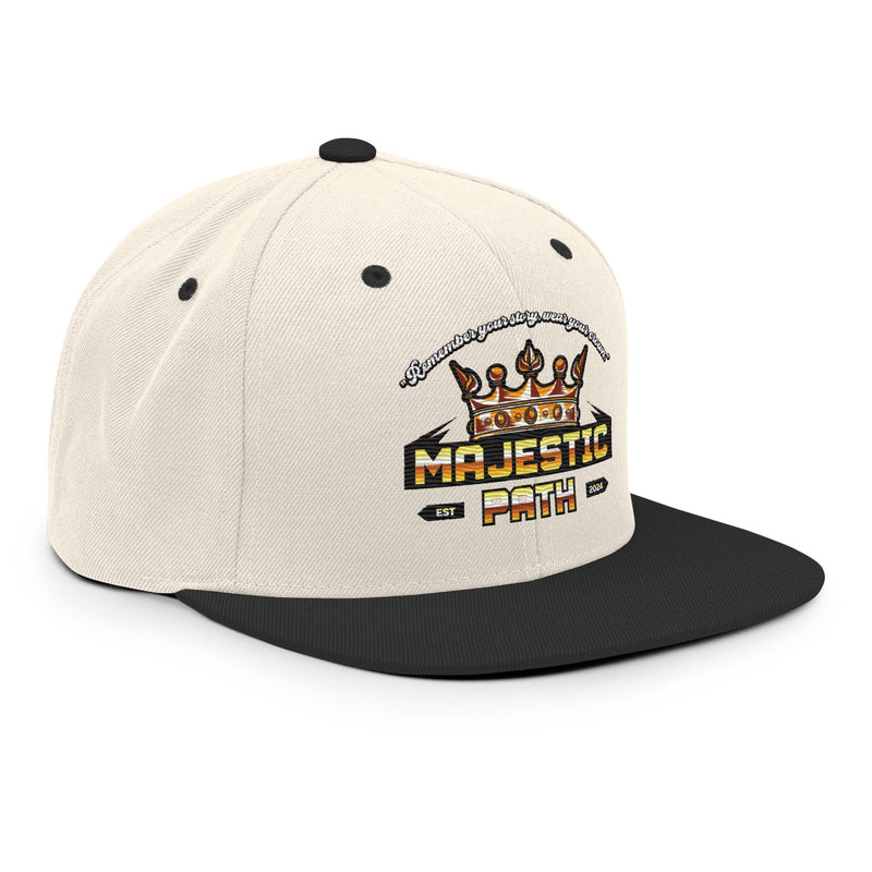 black snapback hat​