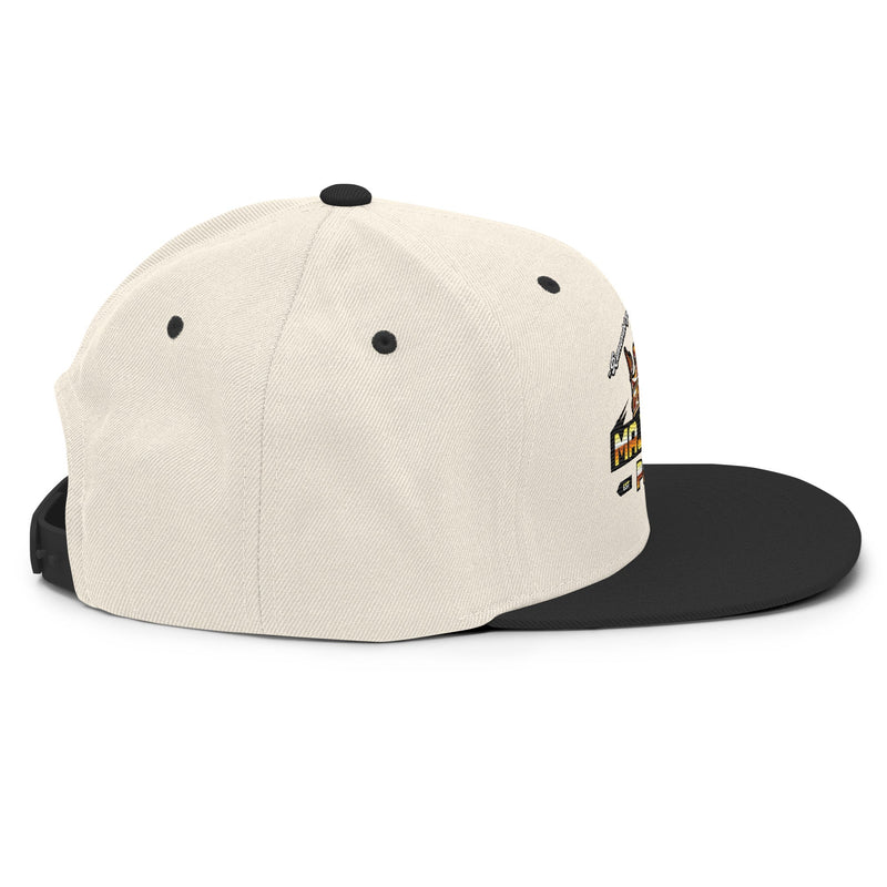 black snapback hat​