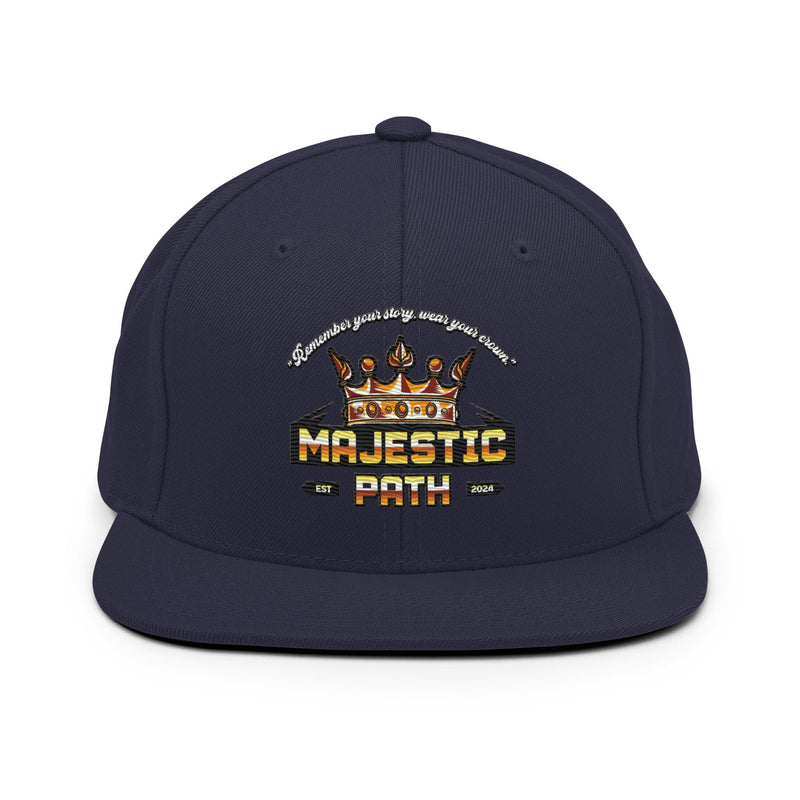  black snapback hat​