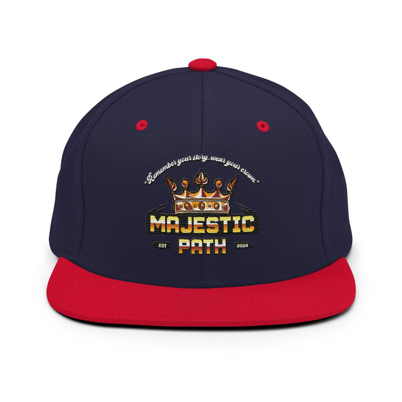  black snapback hat​