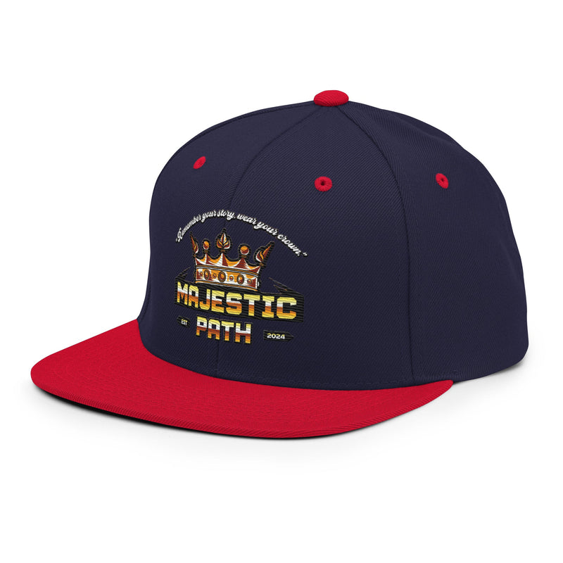  black snapback hat​